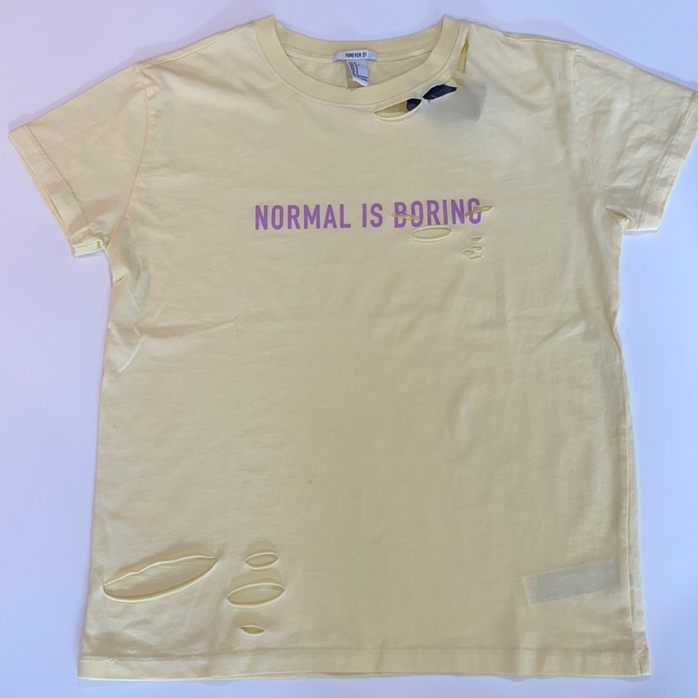 Normal Is Boring Tee - Picture 2 of 7